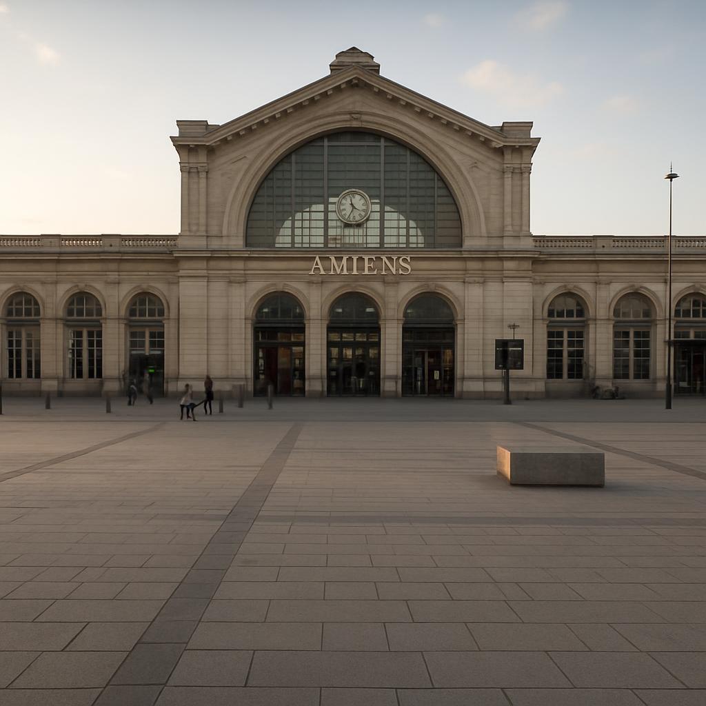 À Amiens, une quarantaine de personnes ont dormi sur le parvis de la gare faute d'hébergement