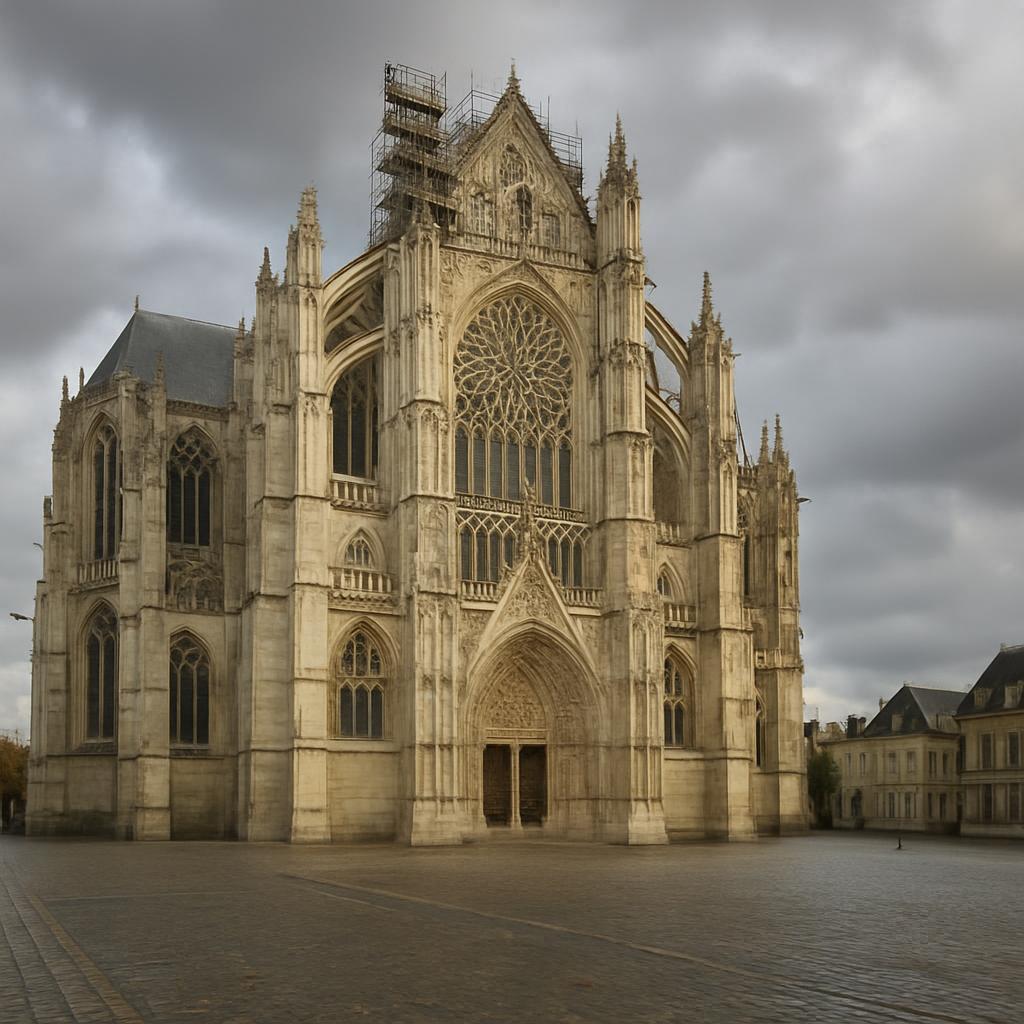 Beauvais : la cathédrale Saint-Pierre rouvre au public après la tempête Austen